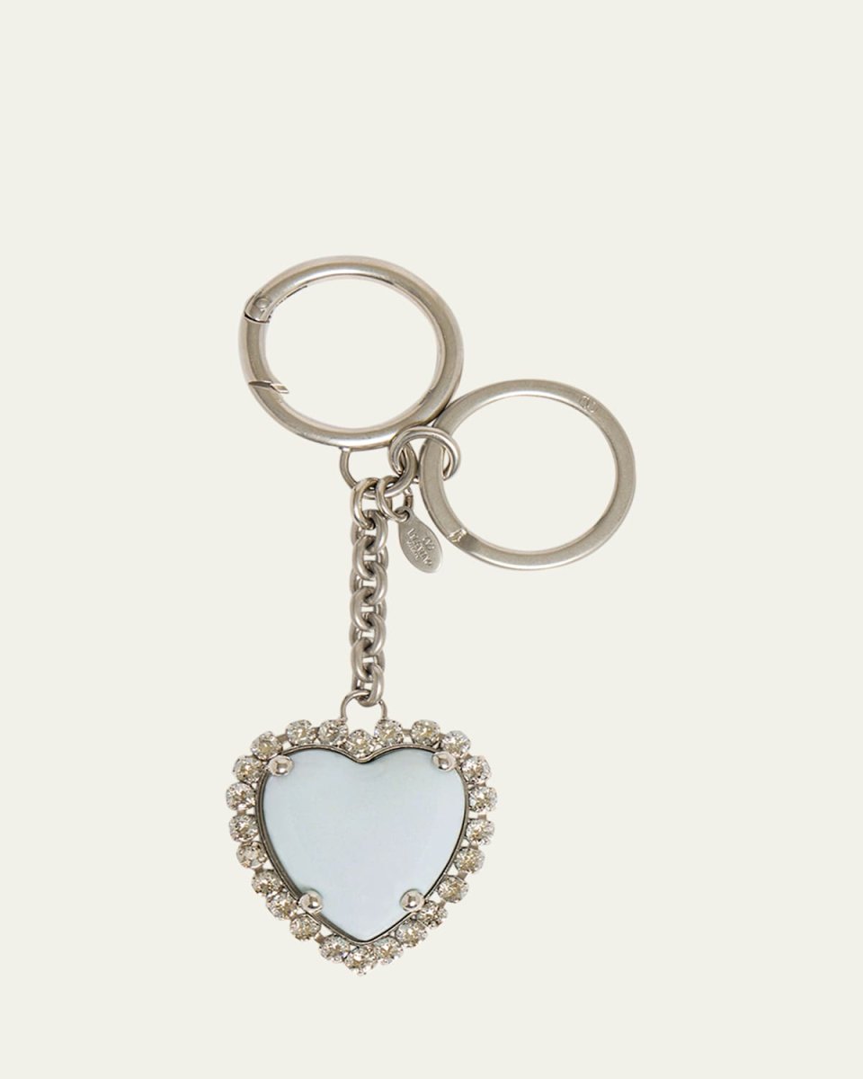 VLOGO Signatur Embellished Heart Keyring